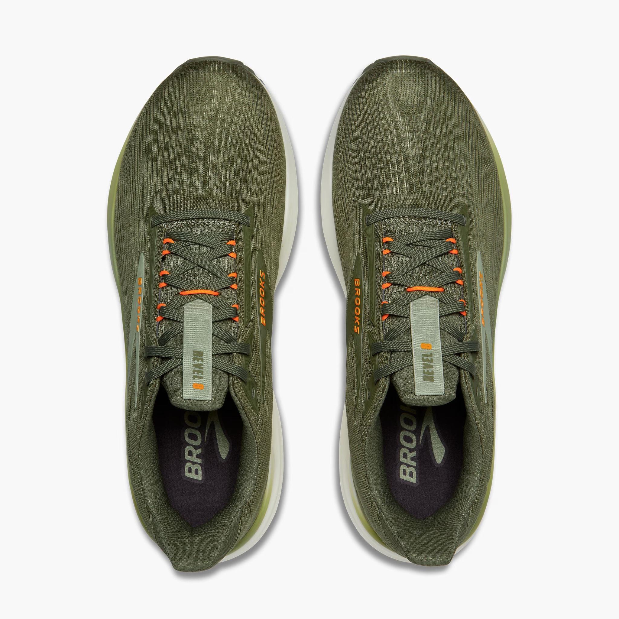 Brooks Revel 8 Hombre Olive #Color_Olive