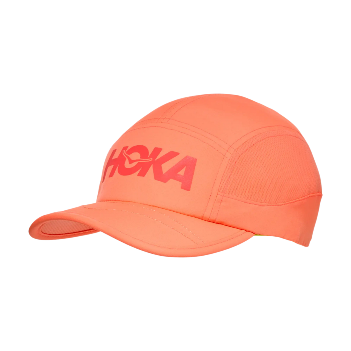 Hoka Run Hat Neon Cantaloupe #Color_Neon Cantaloupe