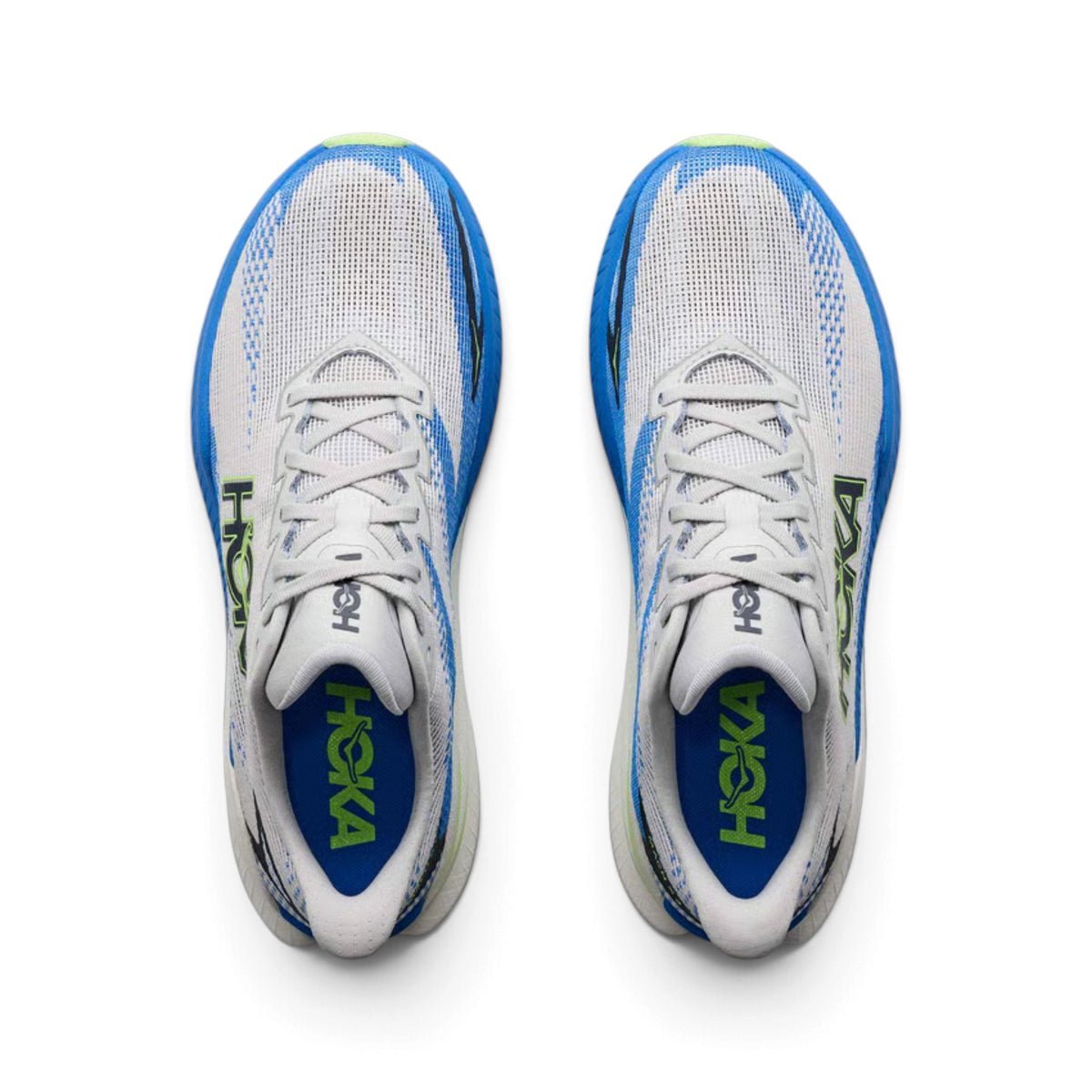 Hoka Mach X 3 Hombre · Cosmic Grey / Virtual Blue