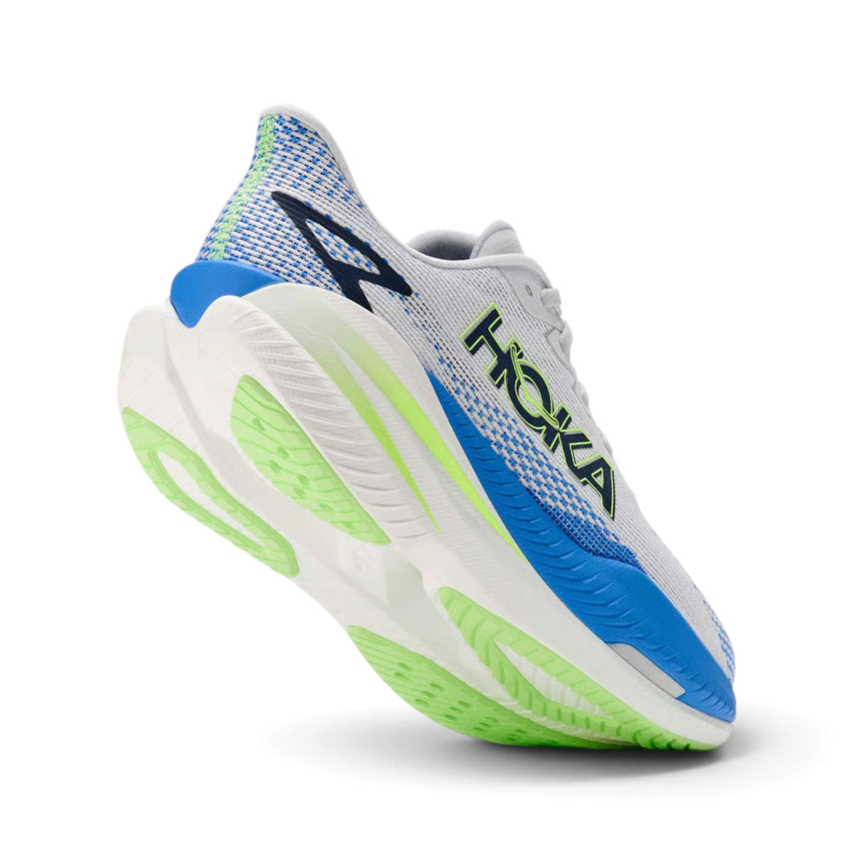 Hoka Mach X 3 Hombre · Cosmic Grey / Virtual Blue