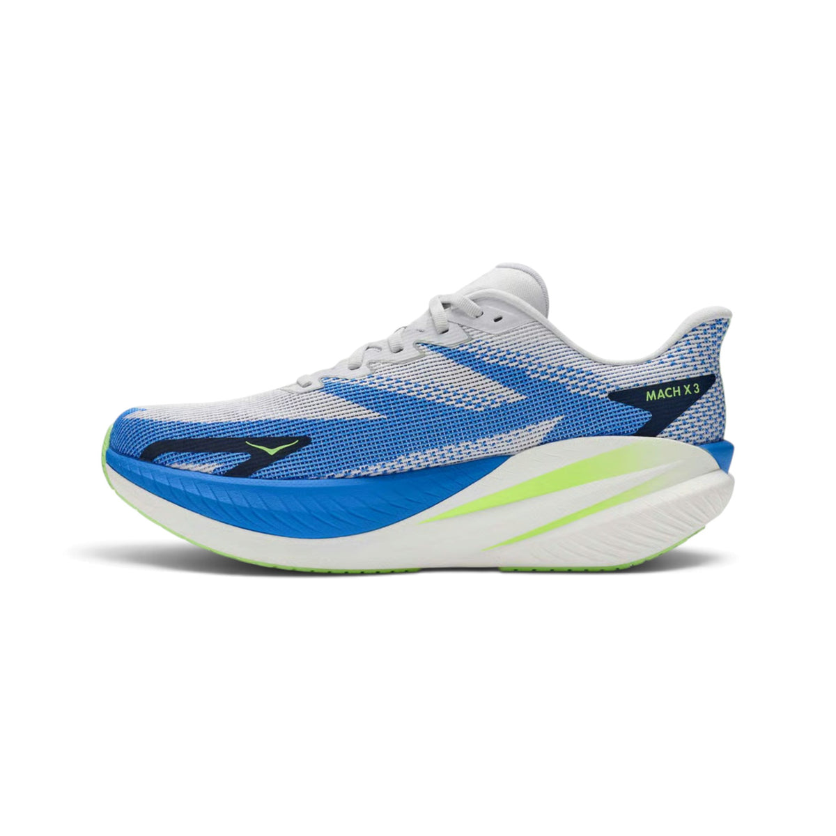 Hoka Mach X 3 Hombre · Cosmic Grey / Virtual Blue