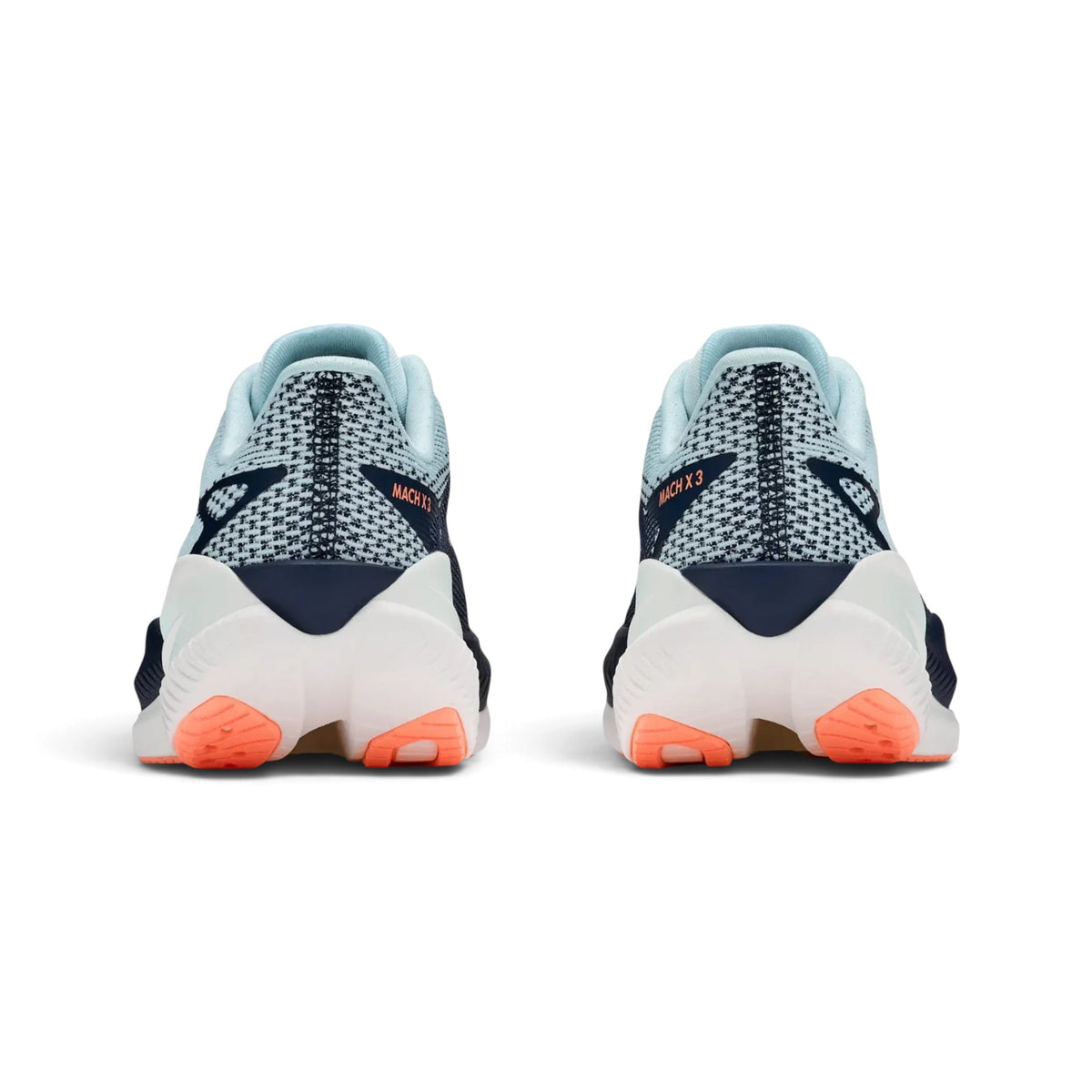Hoka Mach X 3 Mujer · Glimmering Blue / Varsity Navy