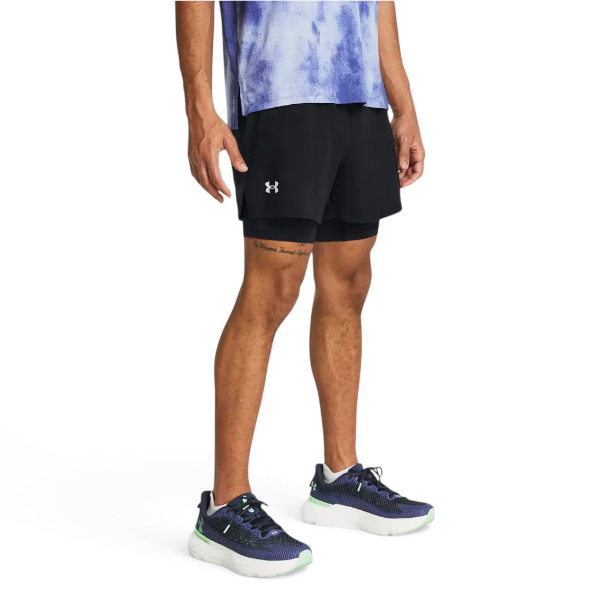 UA Launch 5” 2In1 Hombre