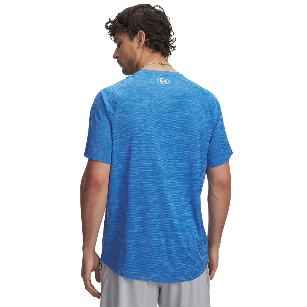 Under Armour Tech Textured Hombre Blue Atlantis #Color_Blue Atlantis