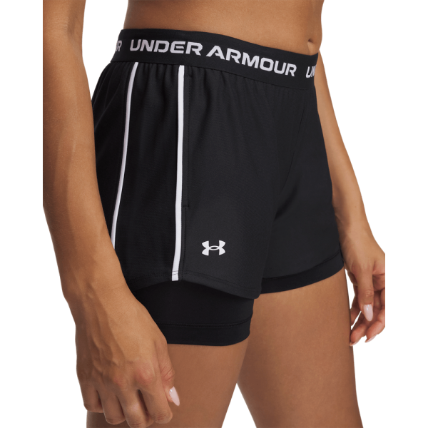 UA TECH PLAY UP 2 EN 1 SHORTS