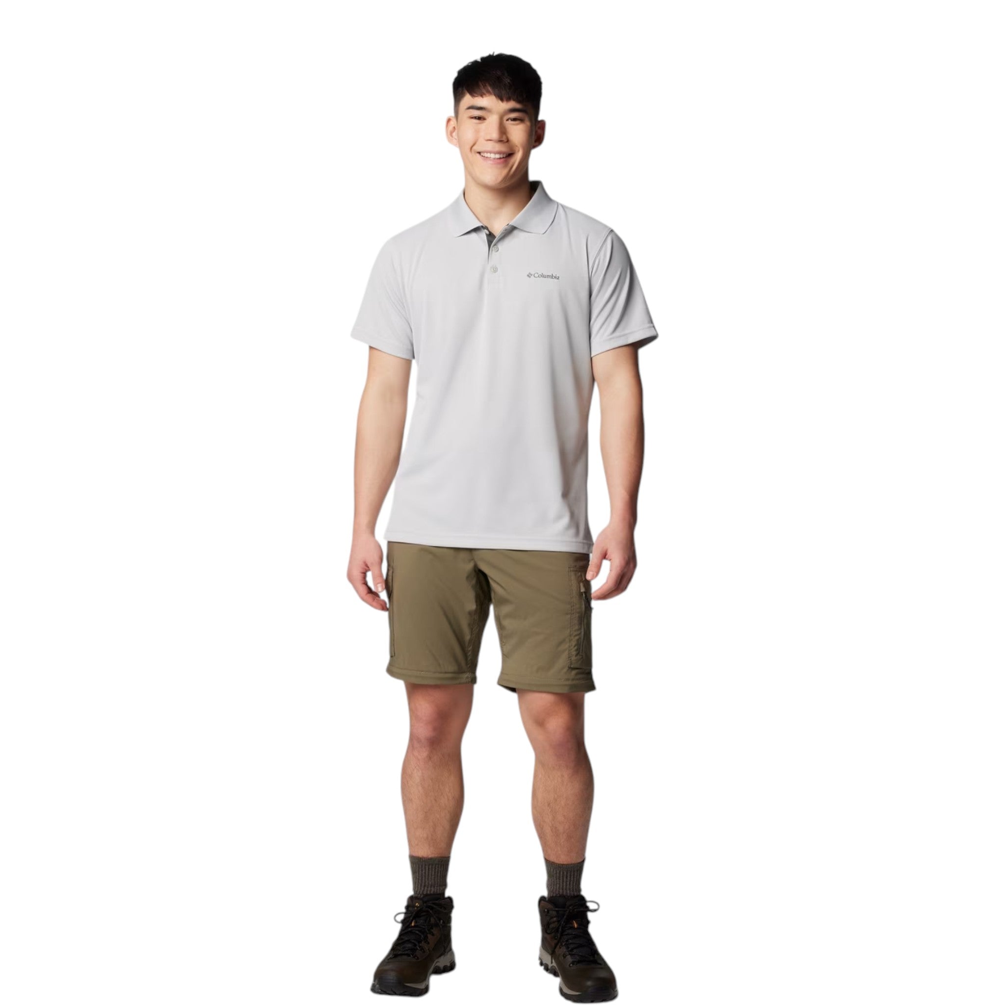 Columbia Utilizer Polo Hombre Cool Grey #Color_Cool Grey