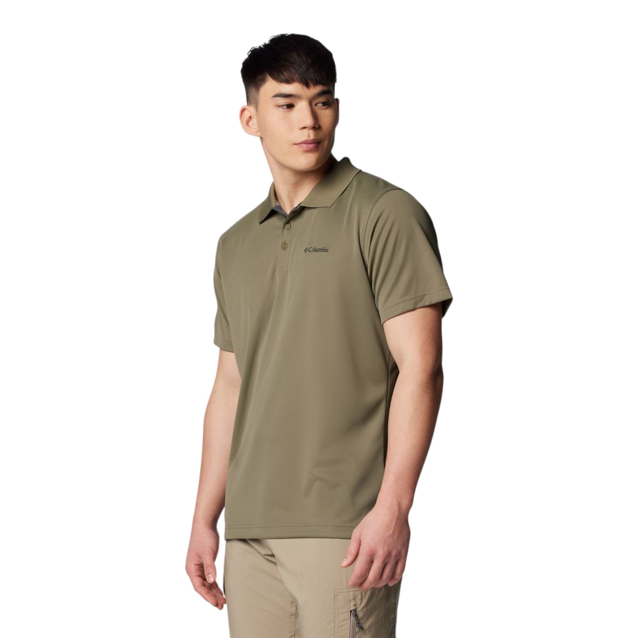 Columbia Utilizer Polo Hombre Stone Green #Color_Stone Green