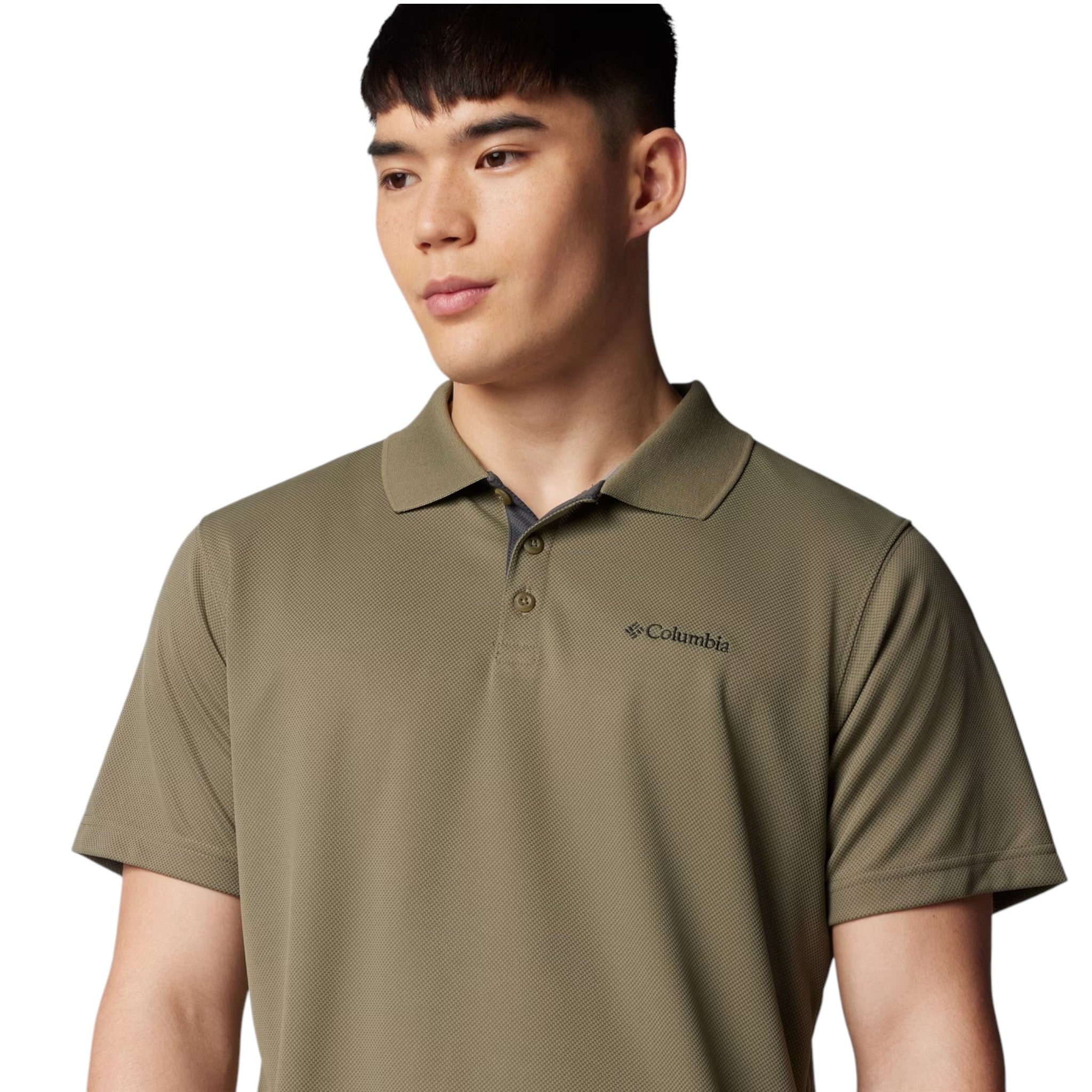 Columbia Utilizer Polo Hombre Stone Green #Color_Stone Green
