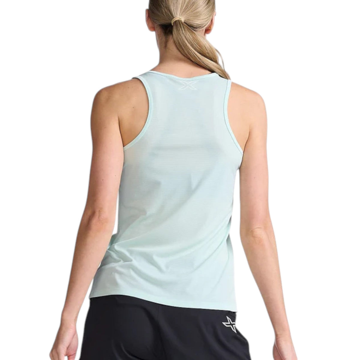 2XU Aero Singlet Mujer Glacier #Color_Glacier