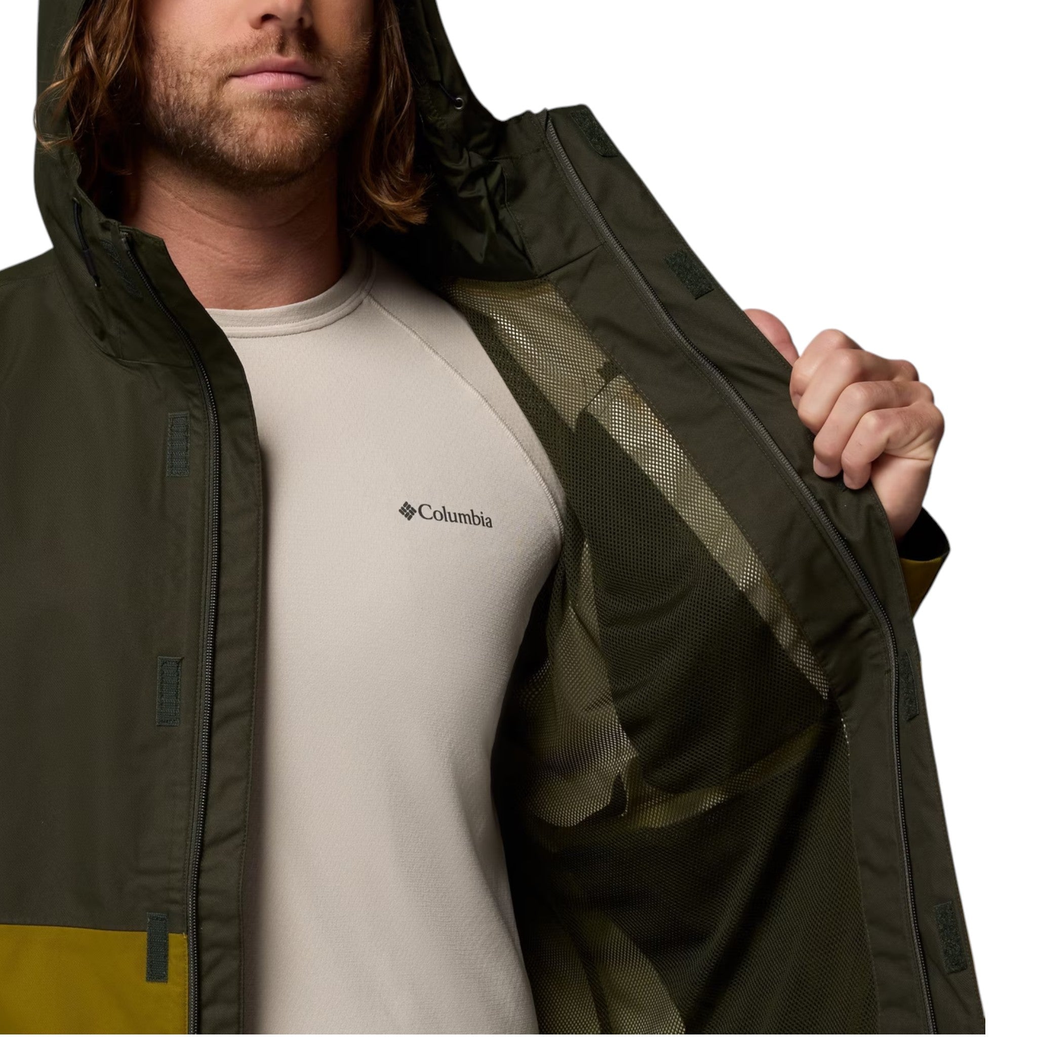 Columbia Hikebound II Hombre Greenscape / Mossy Green #Color_Greenscape / Mossy Green