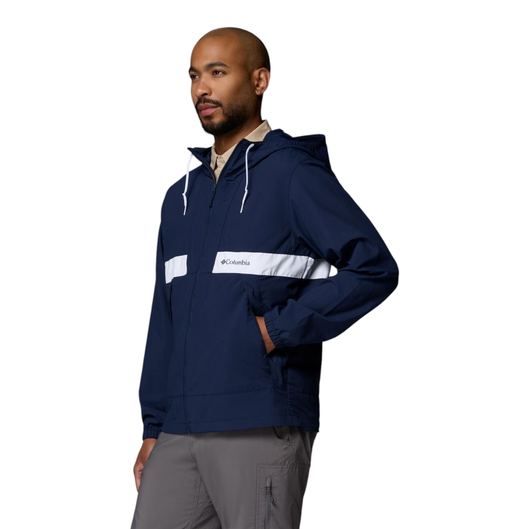 Columbia Spire Valley Hombre Collegiate Navy / White #Color_Collegiate Navy / White