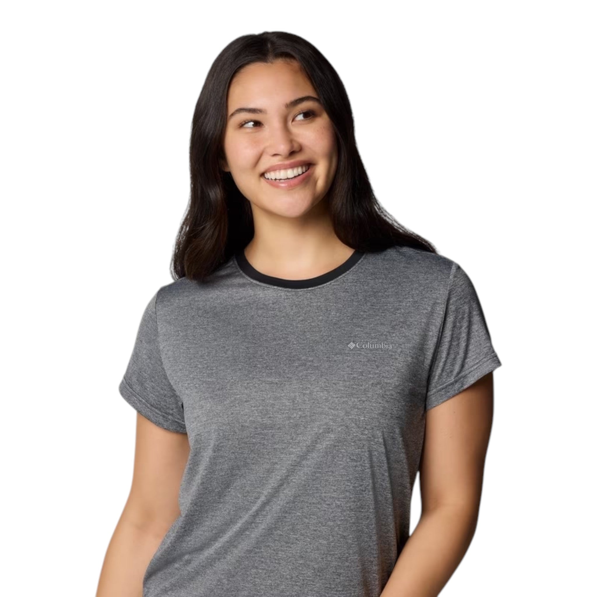 Columbia BlueVista Hill Mujer Black Heather #Color_Black Heather