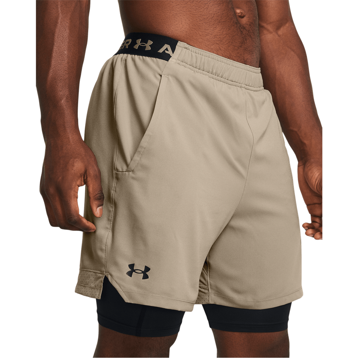 UA VANISH WOVEN 2-IN-1 SHORTS