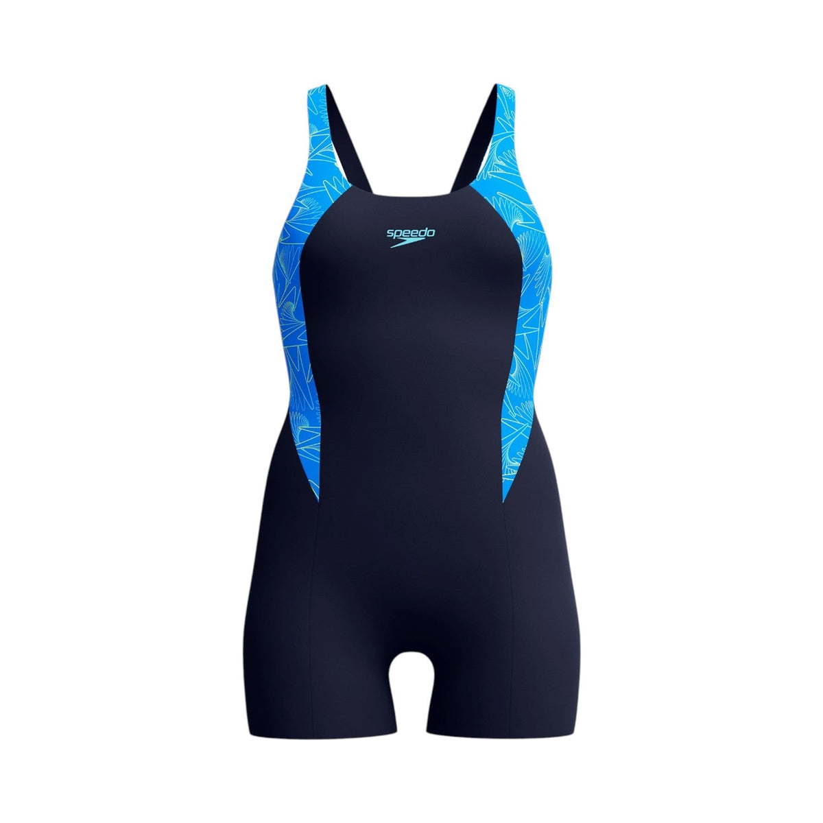 Speedo Hyperboom Splice Legsuit Mujer Navy/Blue #Color_Navy/Blue