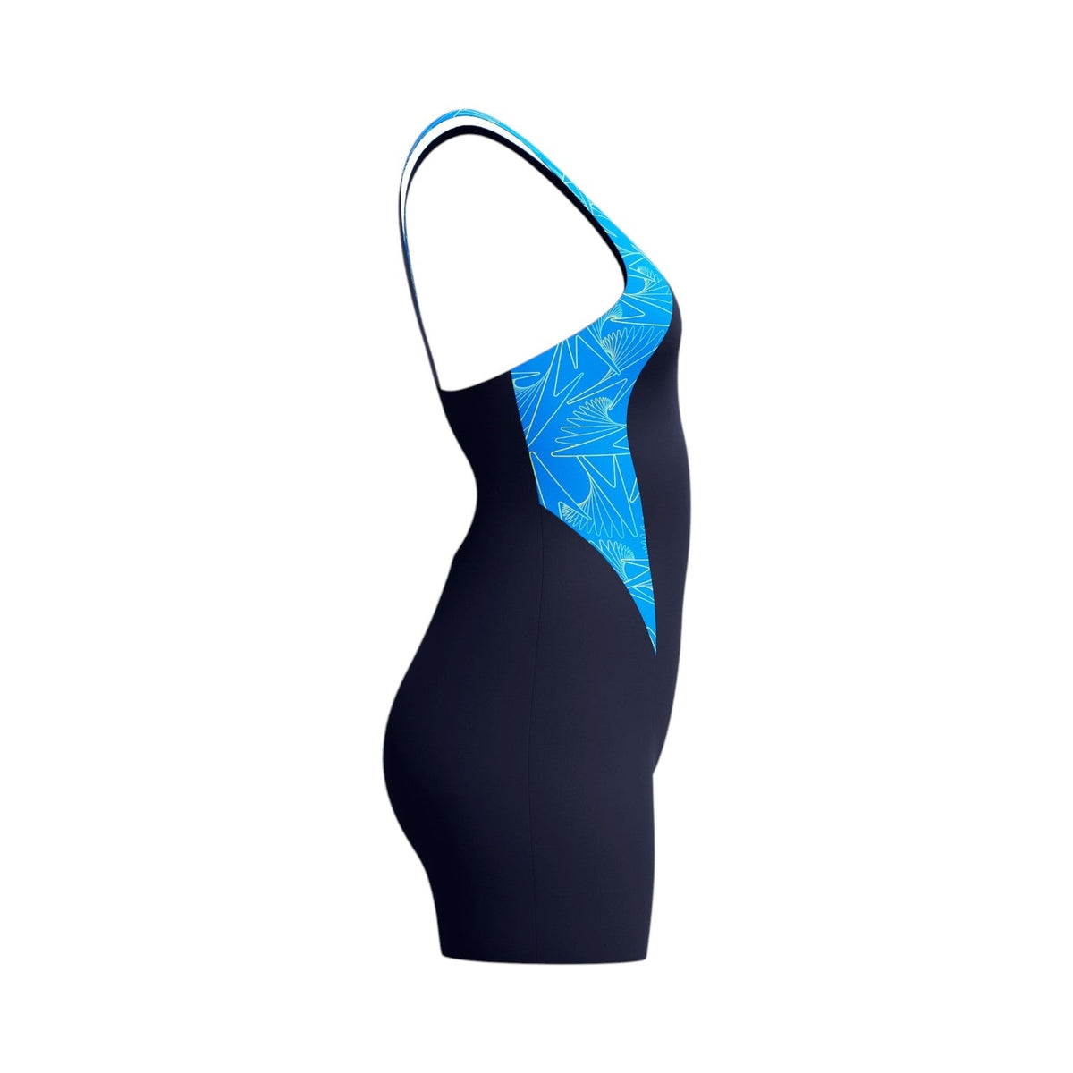 Speedo Hyperboom Splice Legsuit Mujer Navy/Blue #Color_Navy/Blue
