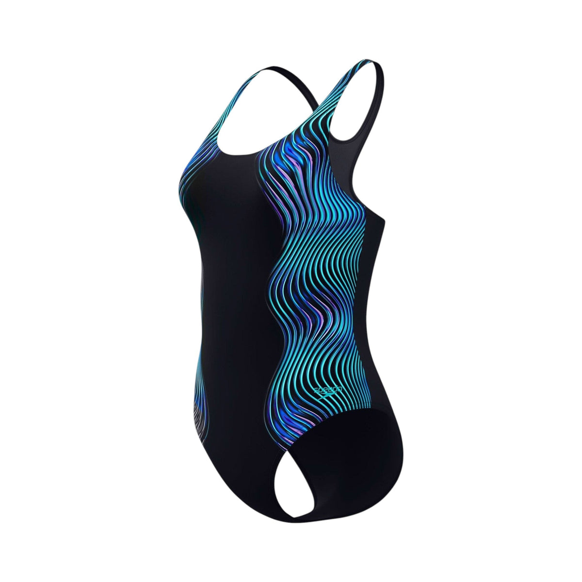 Speedo Eco End+ Medalist Mujer Black/Blue #Color_Black/Blue