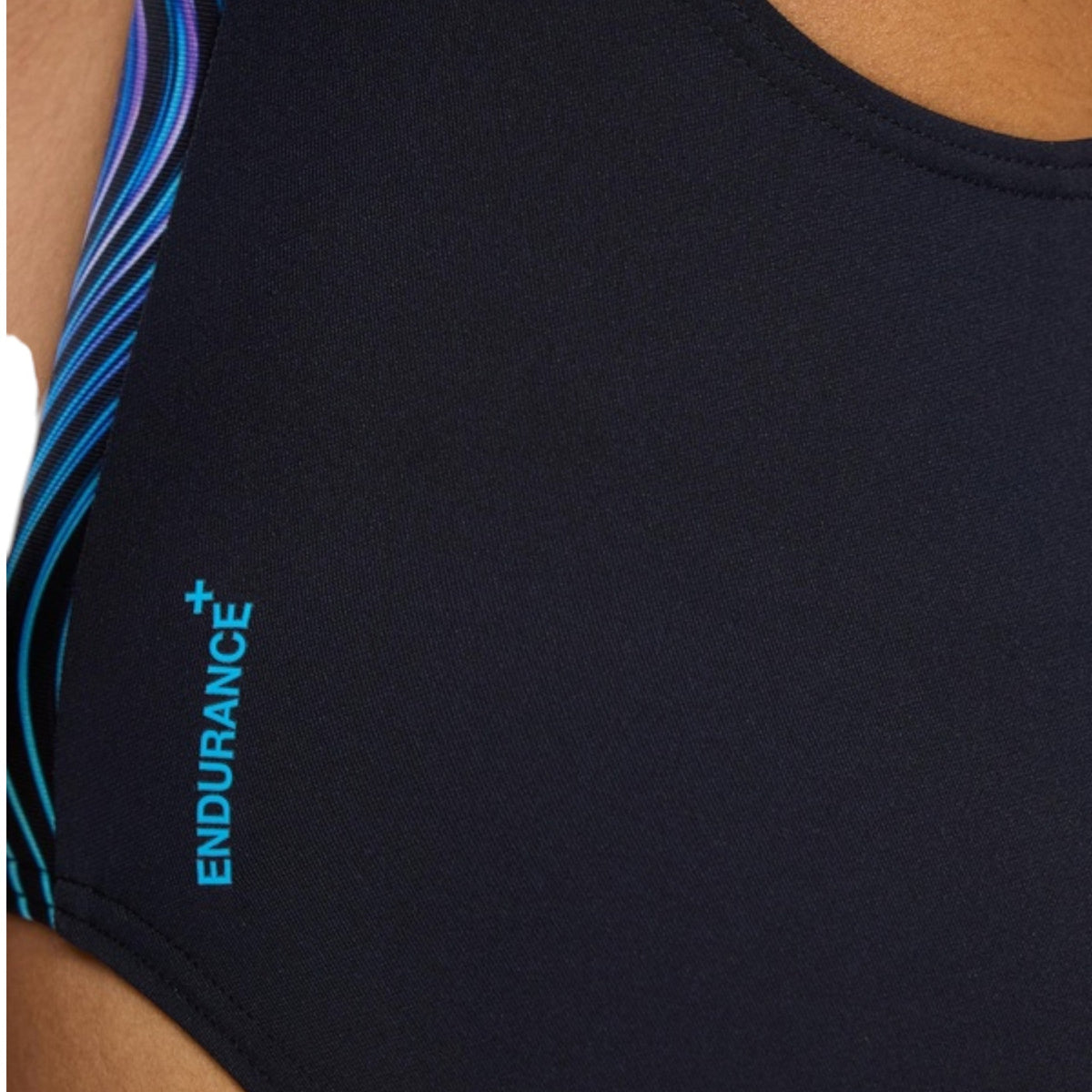 Speedo Eco End+ Medalist Mujer Black/Blue #Color_Black/Blue