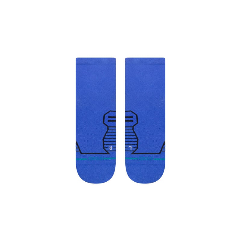 VARIEGATED ULTRALIGHT PERFORMANCE QUARTER SOCKS