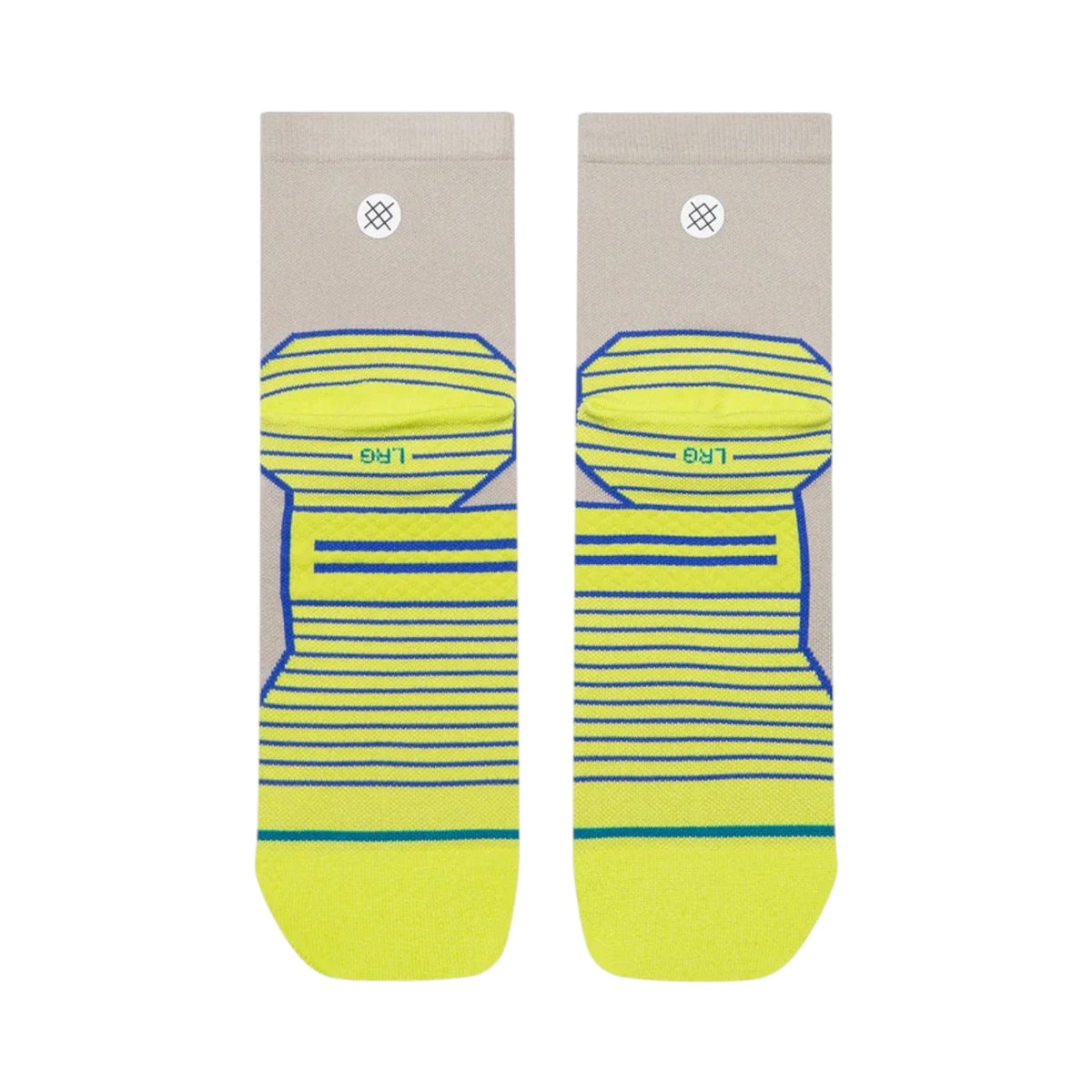 Stance Run Ultra Light Quarter Grey #Color_Grey
