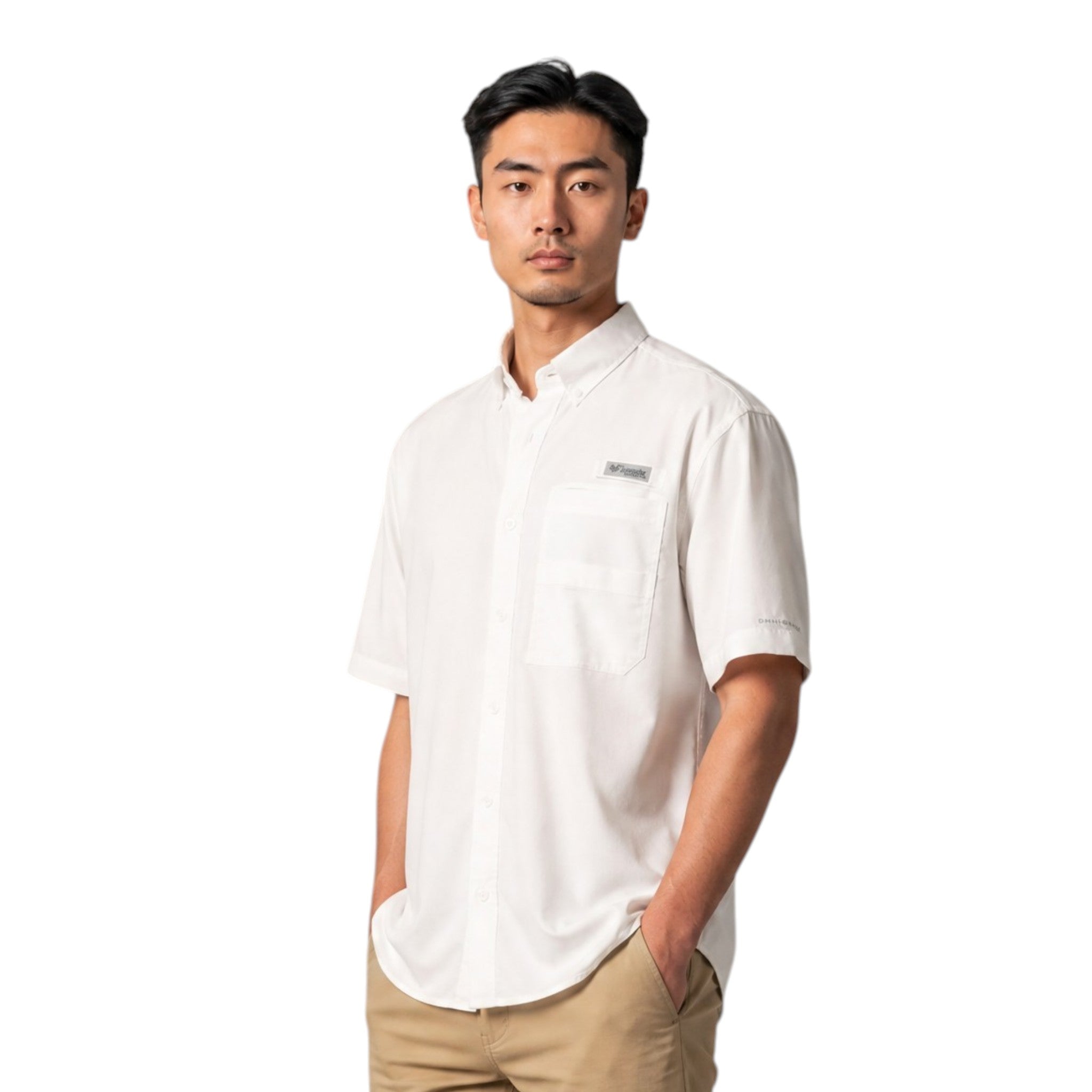 Columbia Tamiami II Manga Corta Hombre White #Color_White