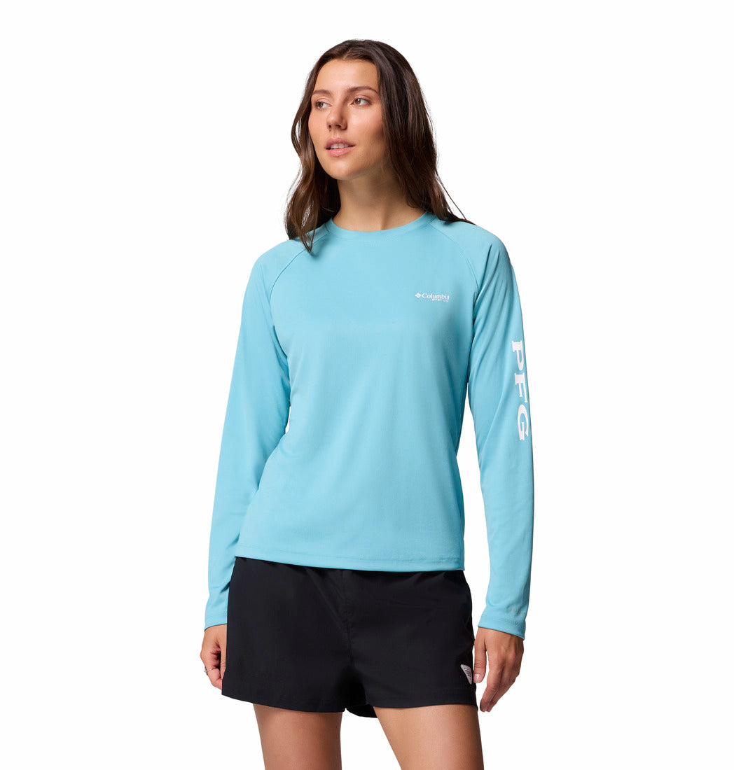 Columbia Tidal Tee II Mujer Light Blue #Color_Light Blue