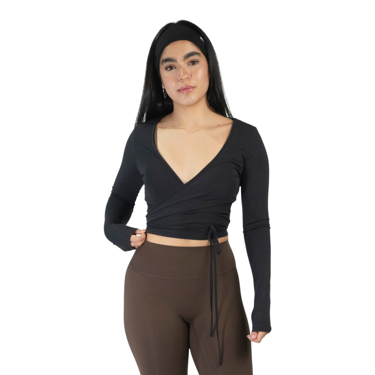 Kovah Twist Top Mujer · Black
