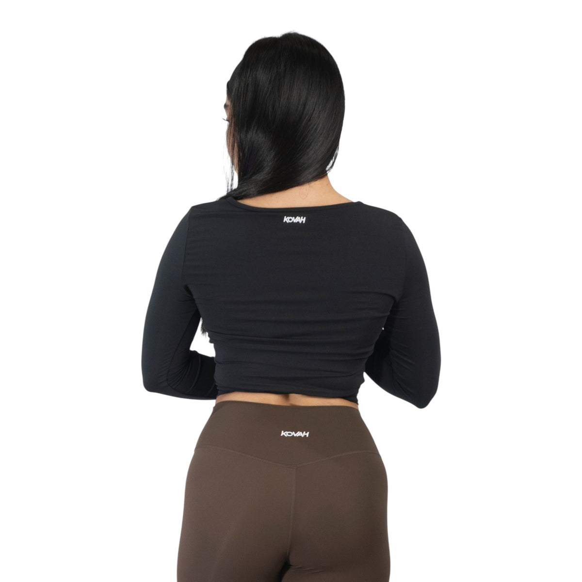 Kovah Twist Top Mujer · Black
