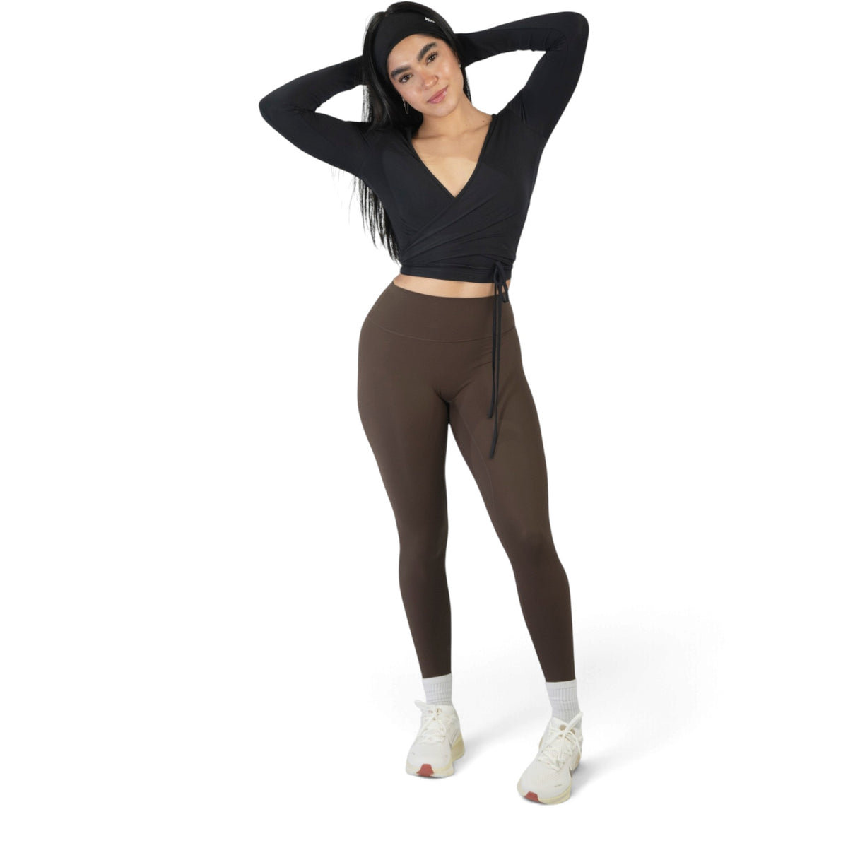 Kovah Twist Top Mujer · Black
