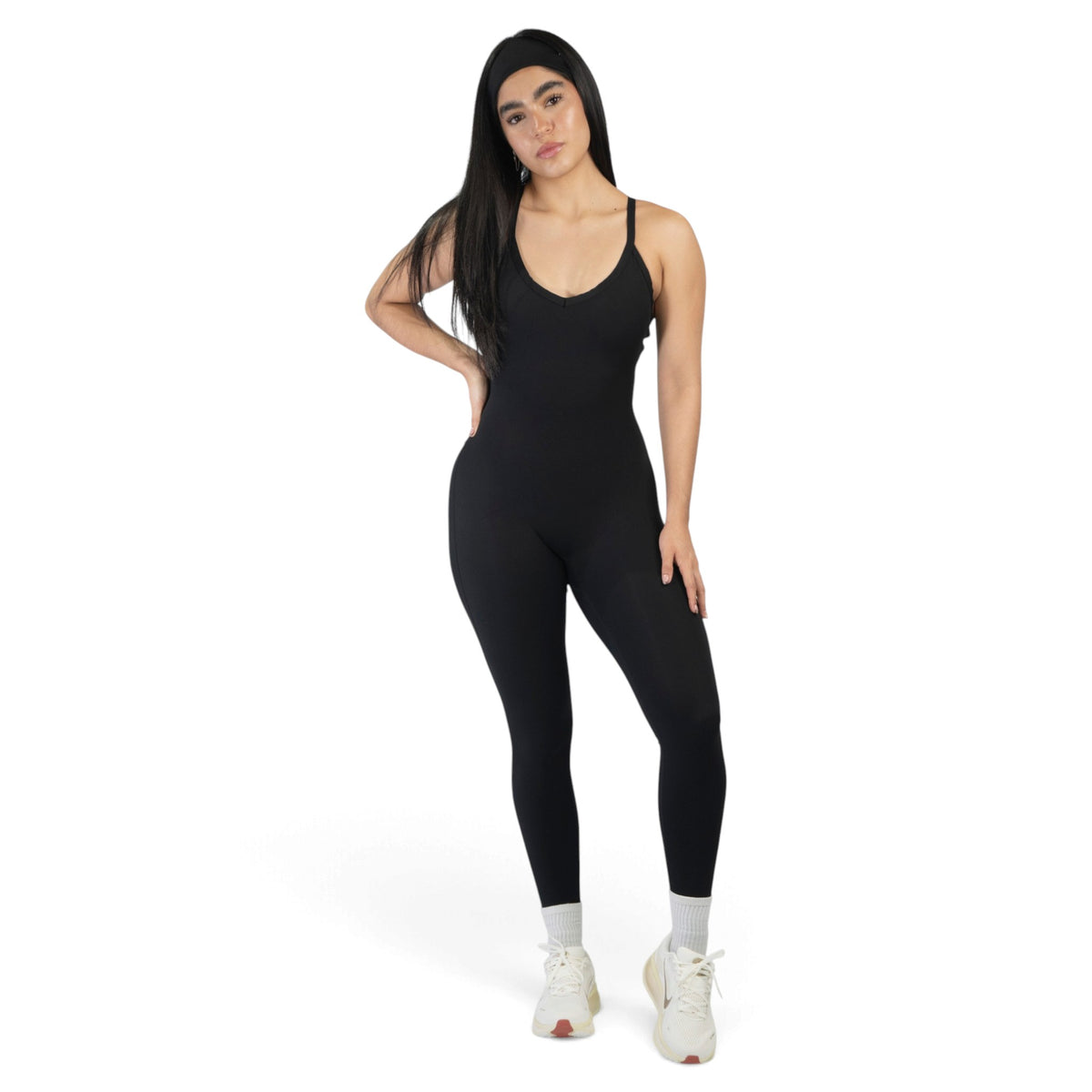 Kovah Cross Jumpsuit Mujer · Black