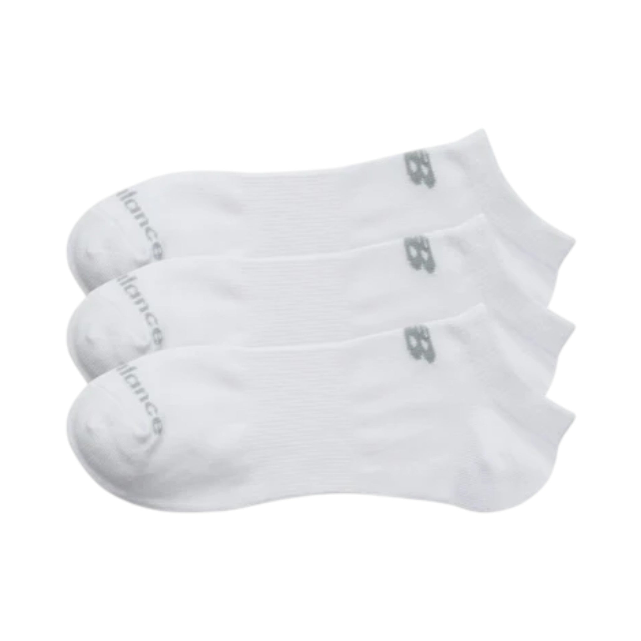 New Balance Performance Basic No Show 3-Pack White #Color_White