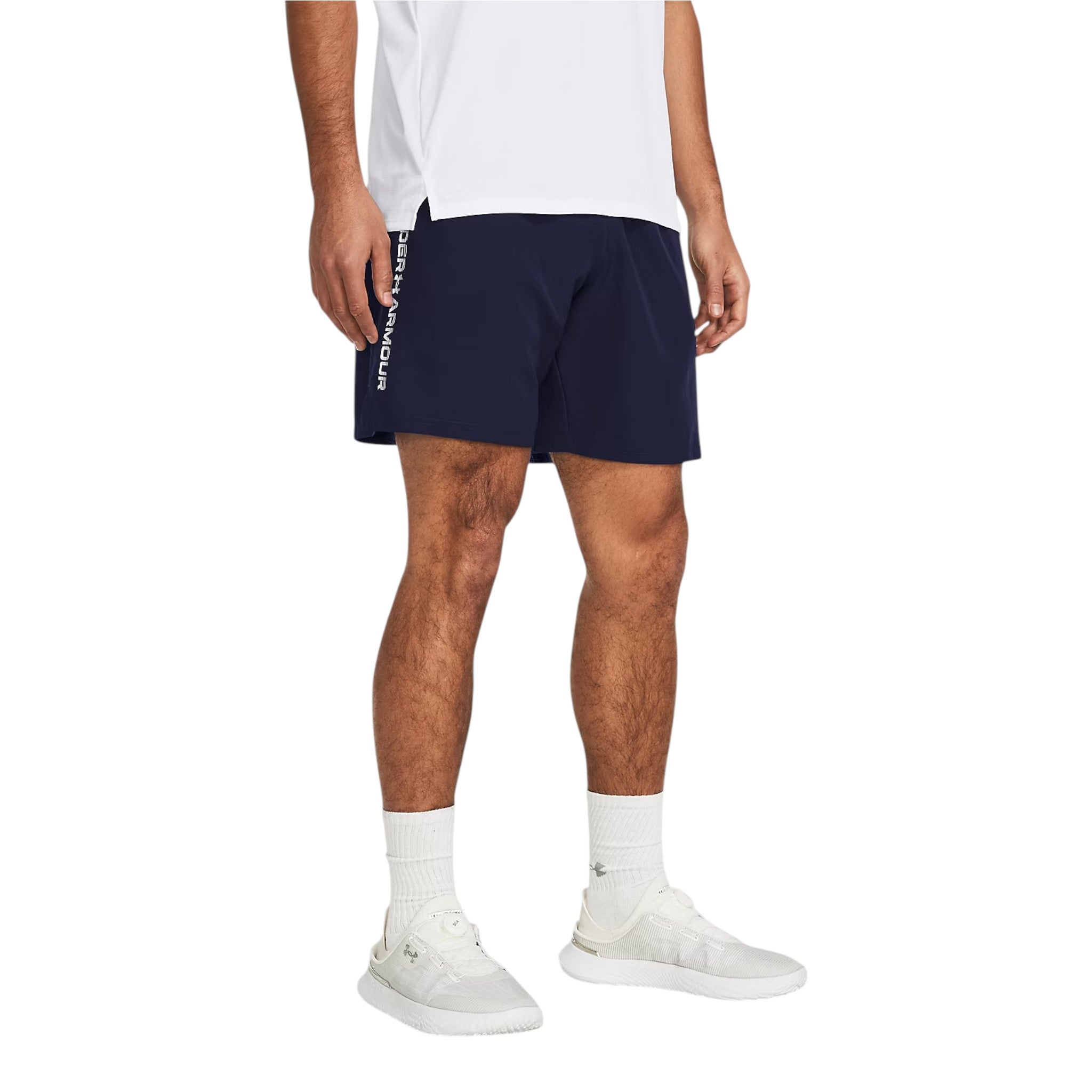 Under Armour Tech Woven Wordmark Hombre Midnight Navy #Color_Midnight Navy