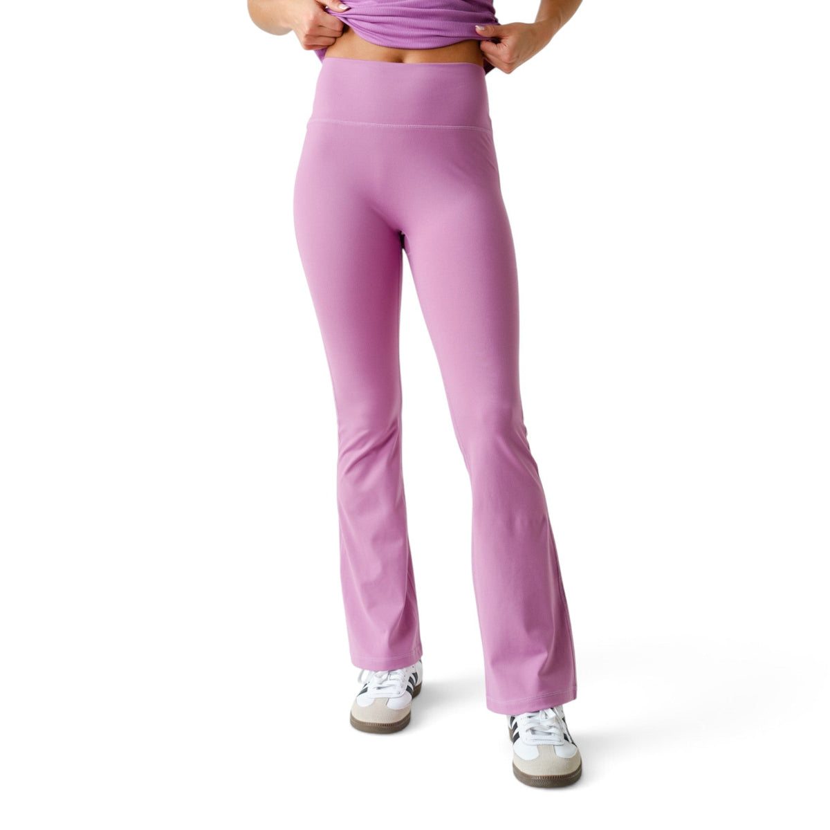 Mono B Venice Seamless Flare Mujer Mulberry #Color_Mulberry