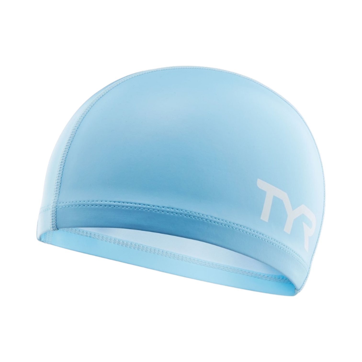 TYR Swim Cap Silicone Comfort Jr Lt Blue