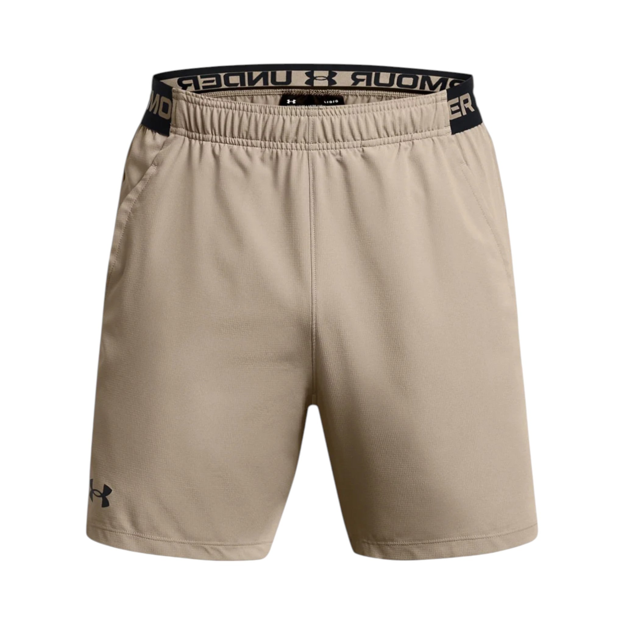 Under Armour Vanish Woven 6" Hombre Timberwolf Taupe #Color_Timberwolf Taupe