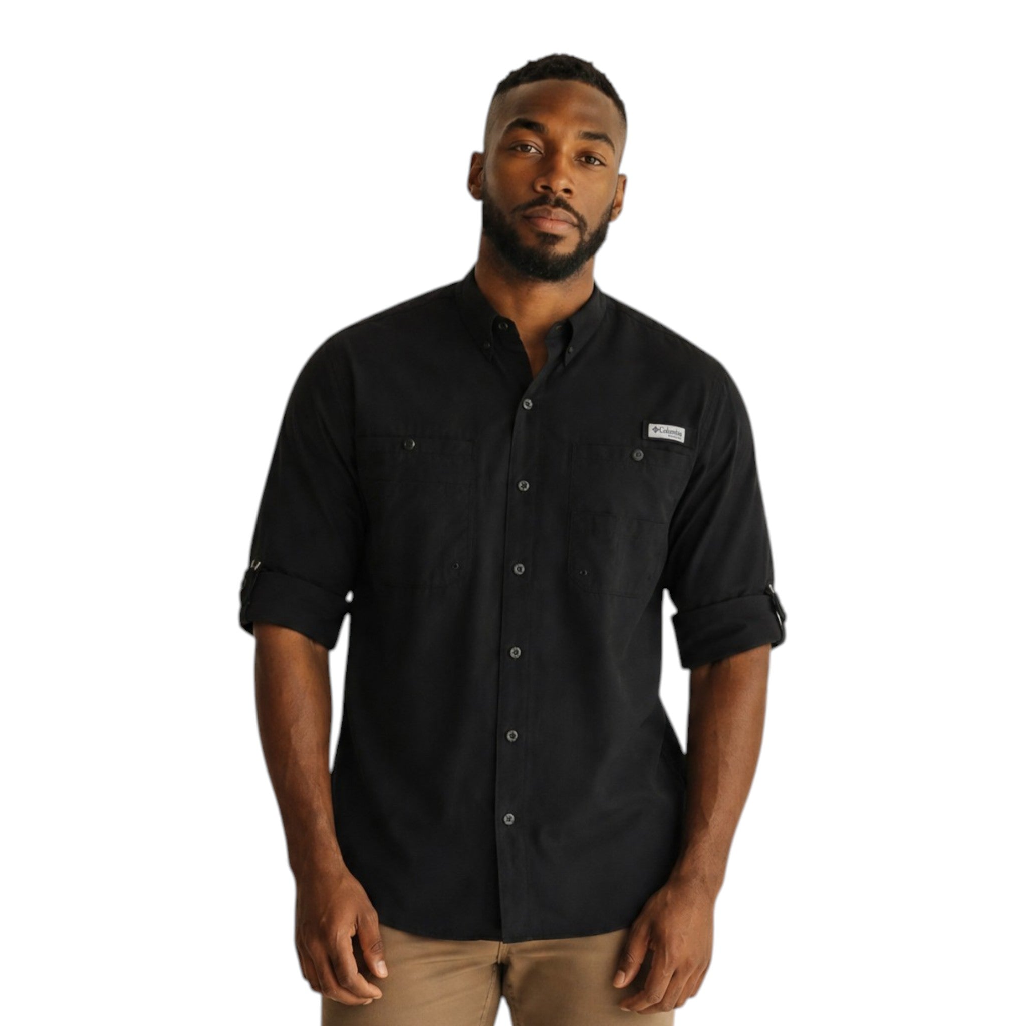 Columbia Tamiami II Manga Larga Hombre Black #Color_Black