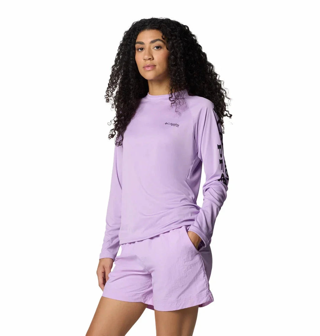 Columbia Tidal Tee II Mujer Lavender #Color_Lavender