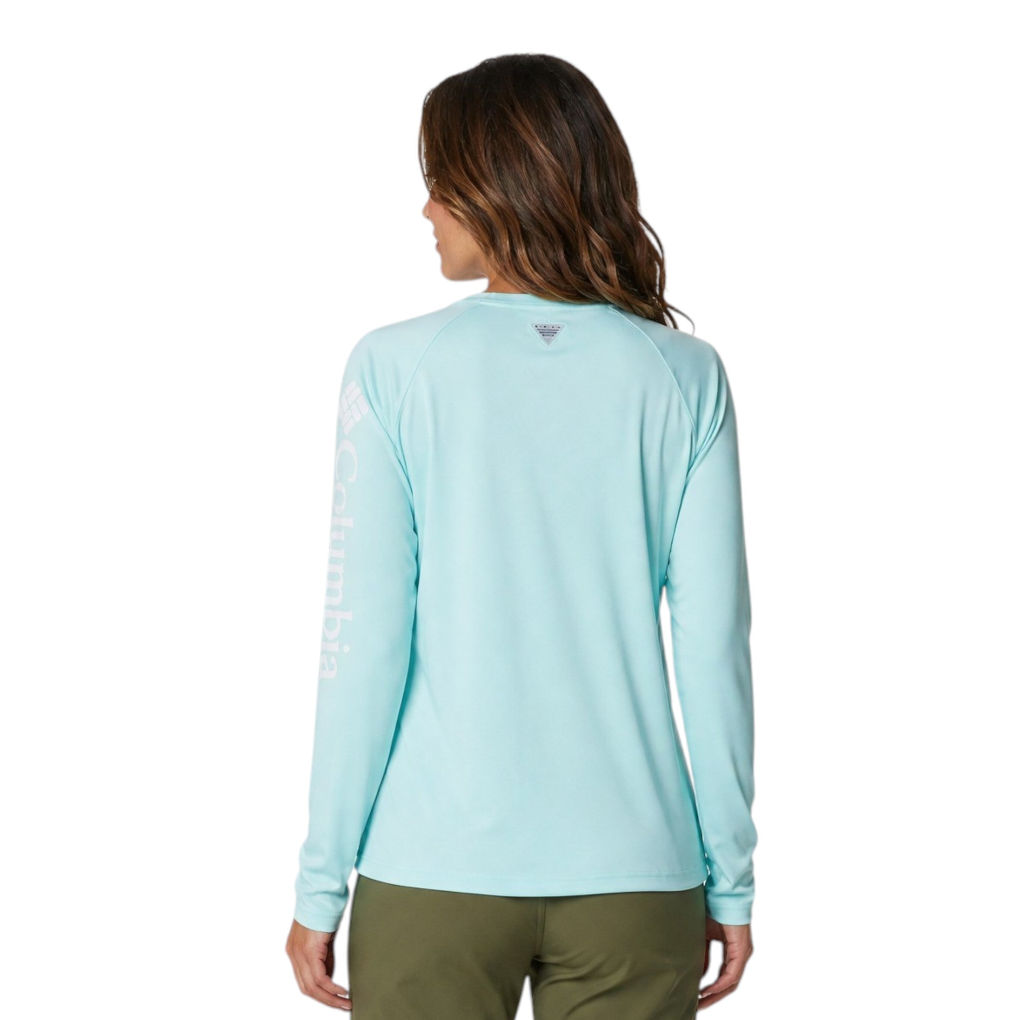 Columbia Tidal Tee II Mujer Aqua #Color_Aqua