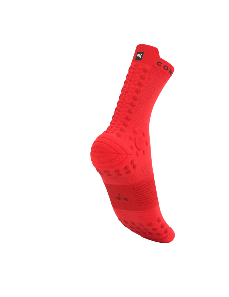 Compressport Pro Racing Trail Fluo Red/Black #Color_Fluo Red/Black