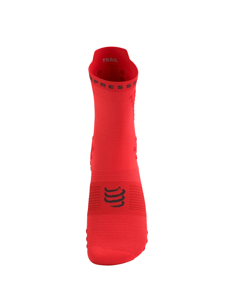 Compressport Pro Racing Trail Fluo Red/Black #Color_Fluo Red/Black