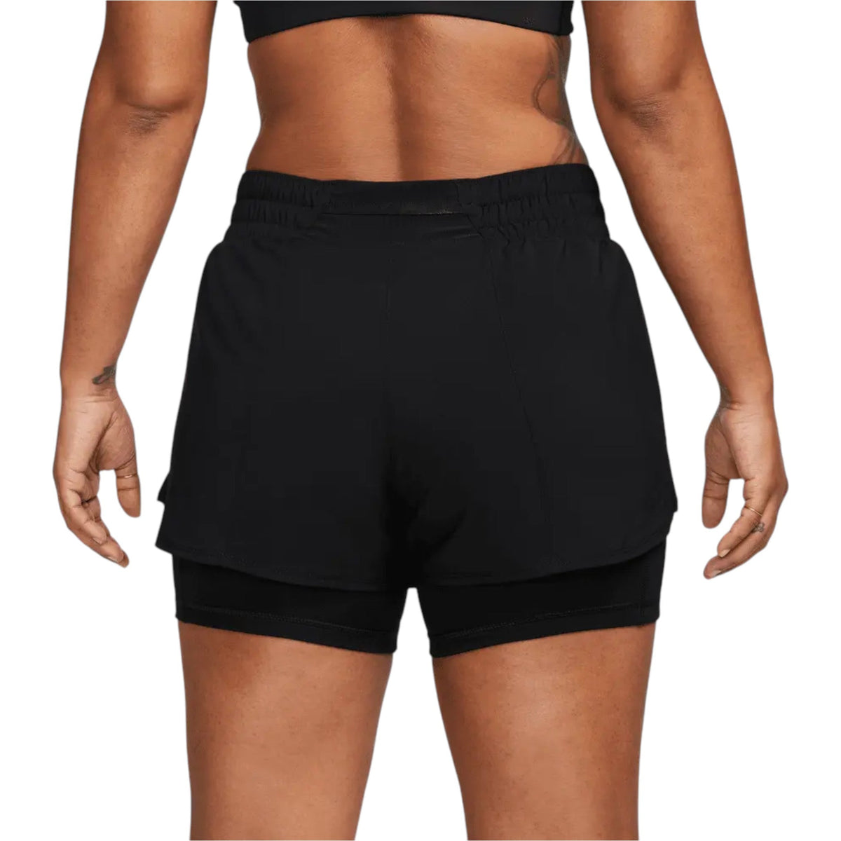 Nike One Dri-Fit 3in 2n1 Mujer Black #Color_Black