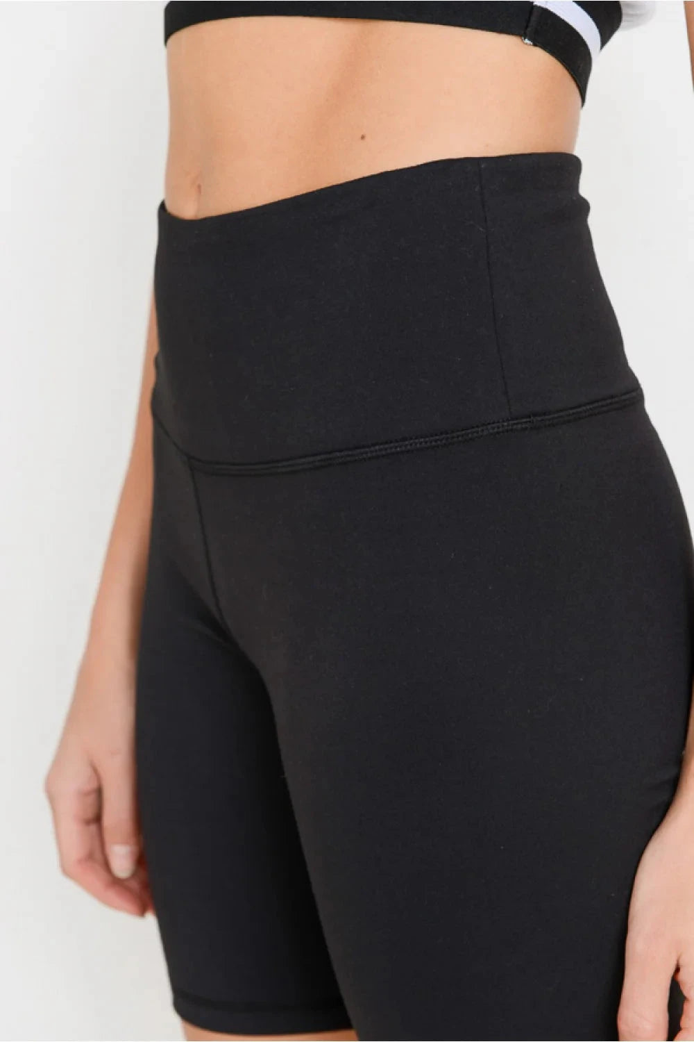 HIGHWAIST BIKER SHORT MONO B