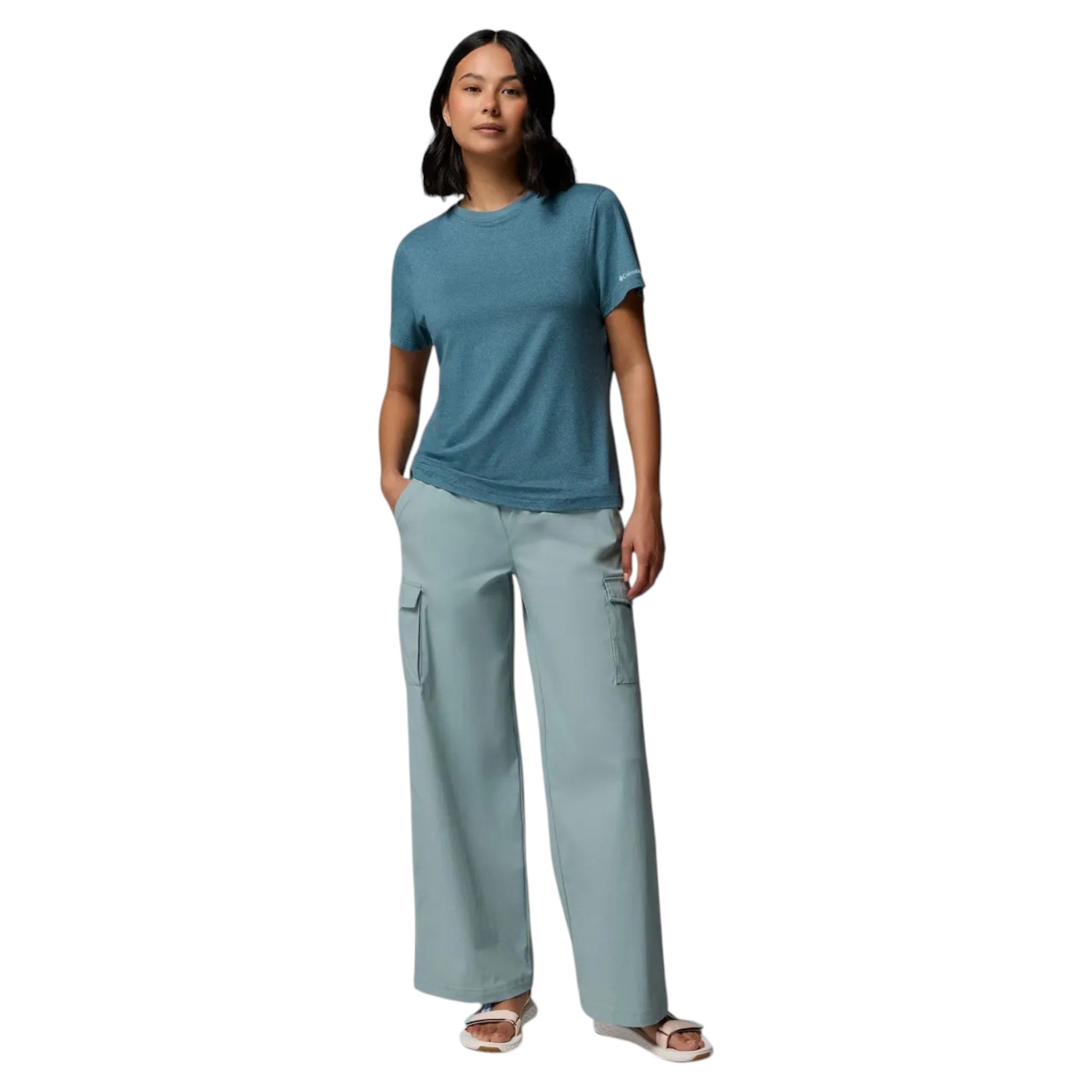 Columbia Parsons Point Mujer Teal #Color_Teal