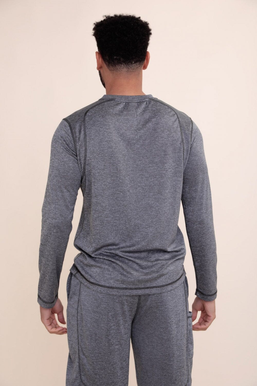 MICRO-PERFORATED ACTIVE LONG SLEEVE HOMBRE OUTWEAR MONO B