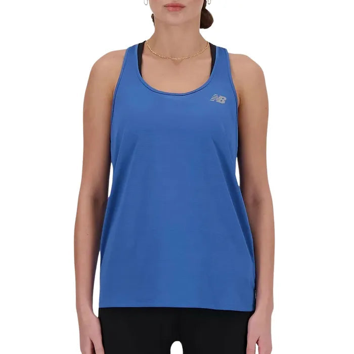 NEW BALANCESPORT CORE HEATHER TANKTOP WOMEN T-SHIRT W NEW BALANCE