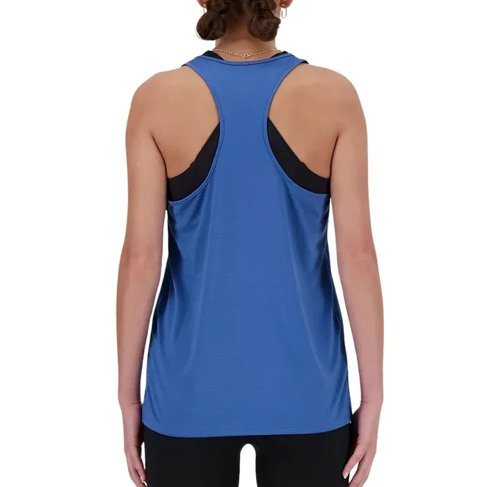 NEW BALANCESPORT CORE HEATHER TANKTOP WOMEN T-SHIRT W NEW BALANCE