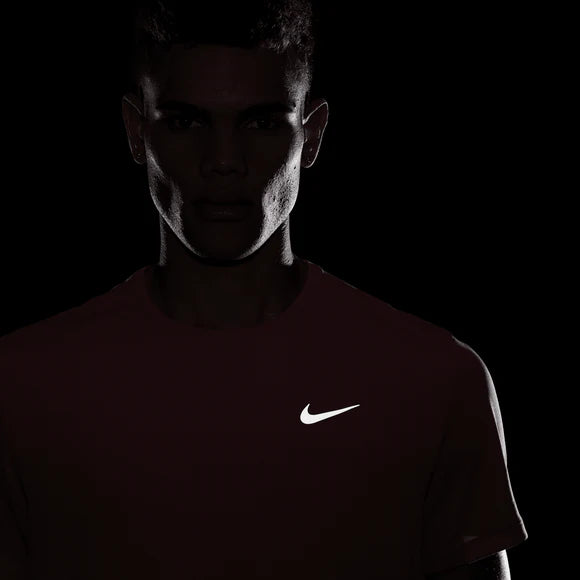 NIKE MILER T-SHIRT SHORT SLEEVE RUNNING T-SHIRT NIKE