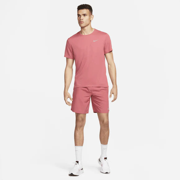 NIKE MILER T-SHIRT SHORT SLEEVE RUNNING T-SHIRT NIKE