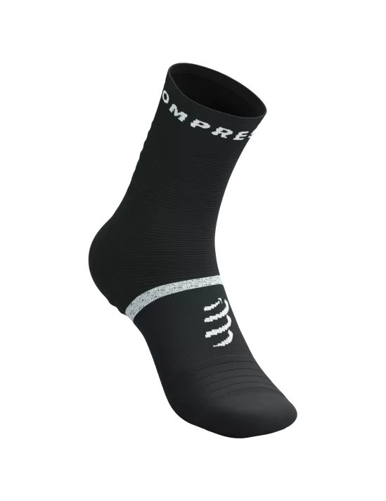 Pro Marathon Socks V2.0 - Black White Medias COMPRESSPORT
