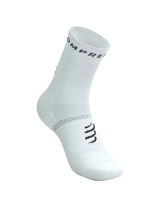 Compressport Pro Marathon Socks White/Black #Color_White/Black