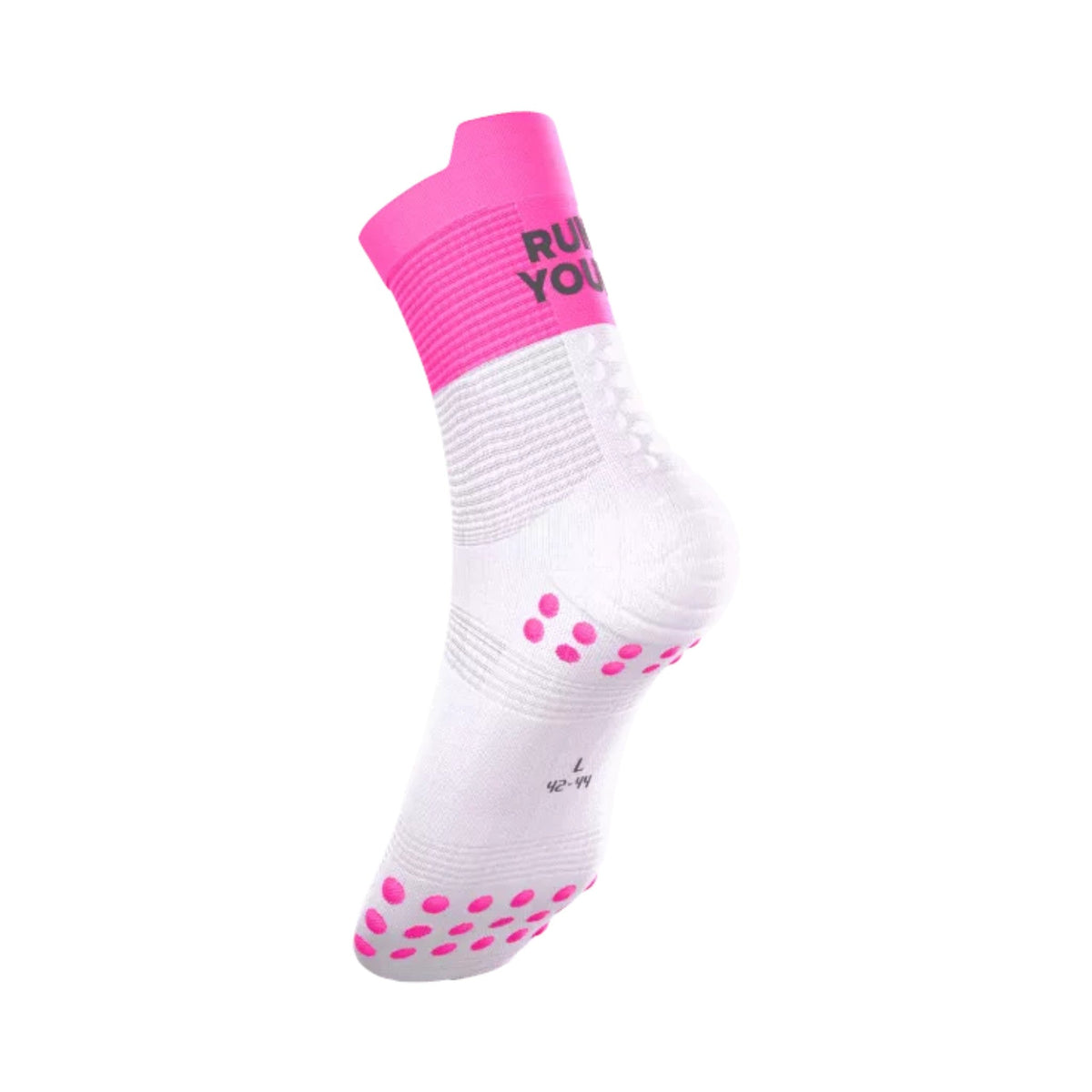 Compressport Pro Racing Run Neon Pink #Color_Neon Pink